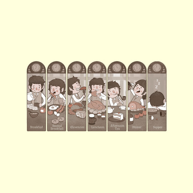 The Seven Daily Meals-none matte poster-queenmob