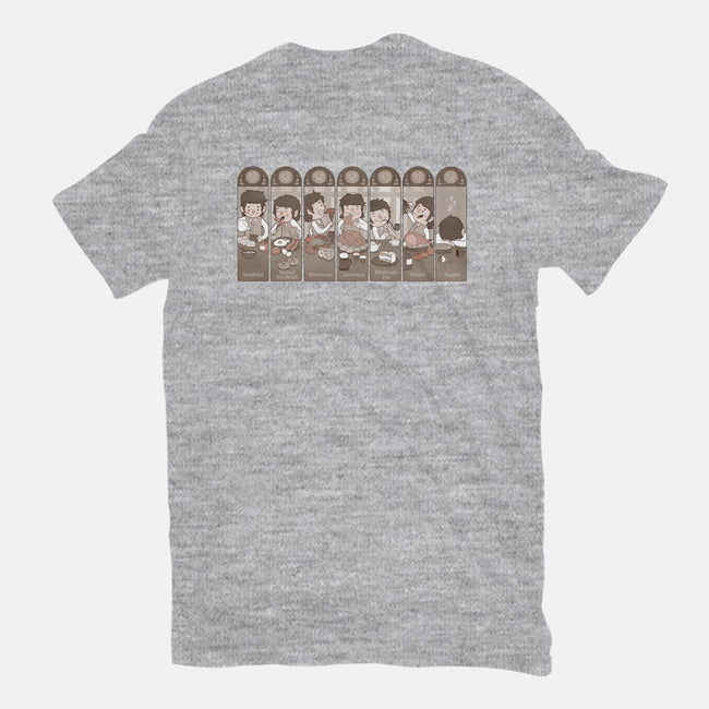 The Seven Daily Meals-mens basic tee-queenmob