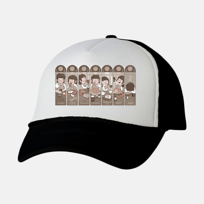 The Seven Daily Meals-unisex trucker hat-queenmob