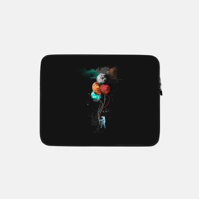 The Spaceman's Trip-none zippered laptop sleeve-gloopz
