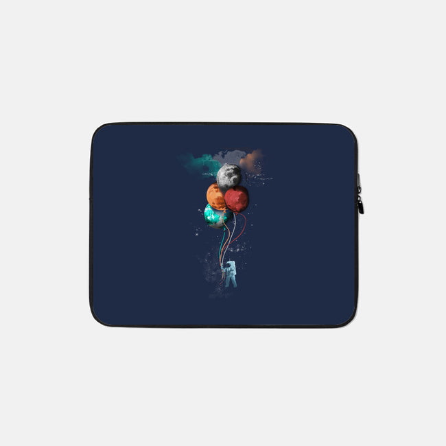 The Spaceman's Trip-none zippered laptop sleeve-gloopz