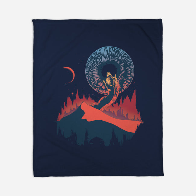 The Spice Must Flow-none fleece blanket-Ionfox