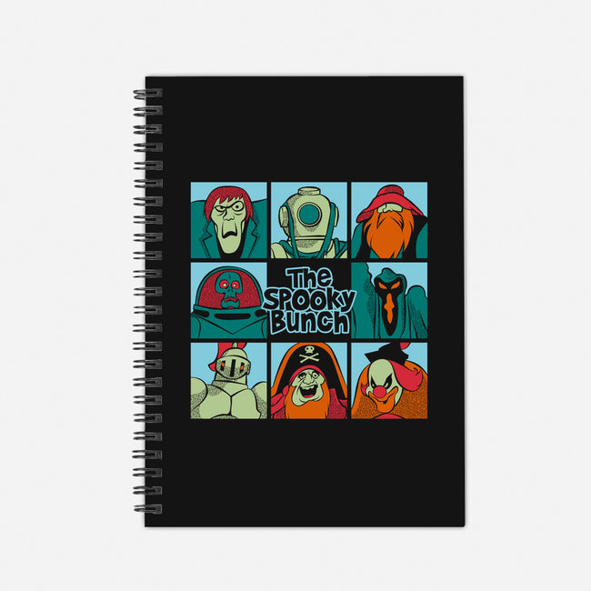 The Spooky Bunch-none dot grid notebook-RBucchioni