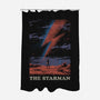 The Starman-none polyester shower curtain-gloopz