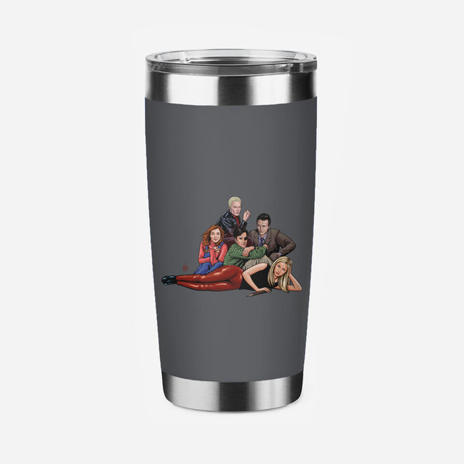 The Sunnydale Club-none stainless steel tumbler drinkware-dandstrbo