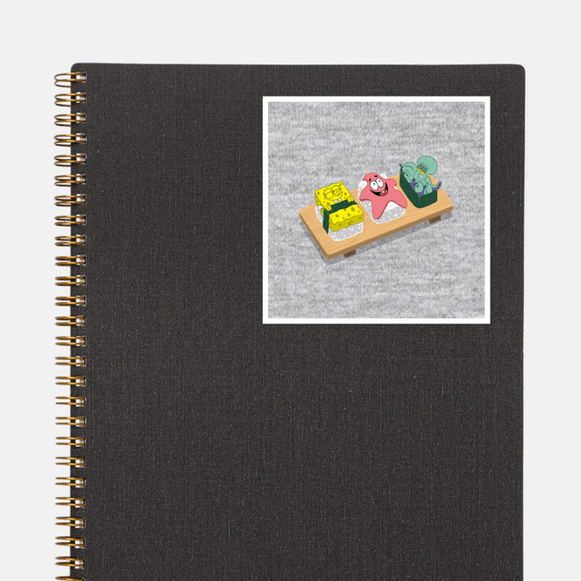 The Sushi Star-none glossy sticker-Ionfox