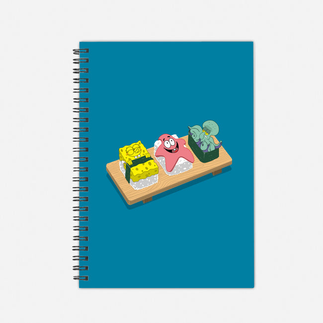 The Sushi Star-none dot grid notebook-Ionfox
