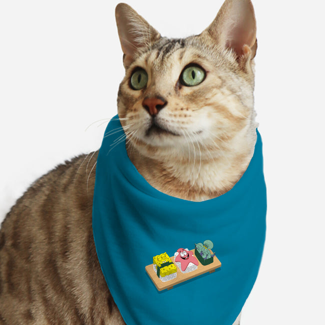 The Sushi Star-cat bandana pet collar-Ionfox