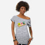 The Sushi Star-womens off shoulder tee-Ionfox