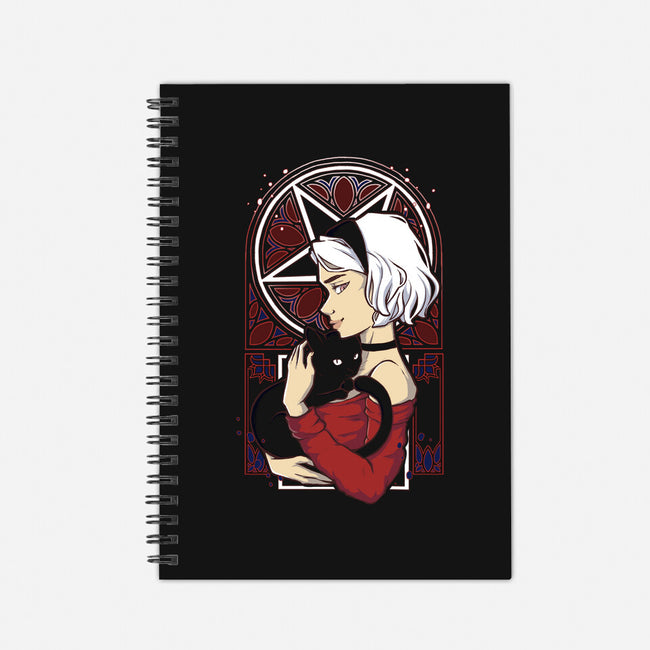 The Teenage Witch-none dot grid notebook-xMorfina