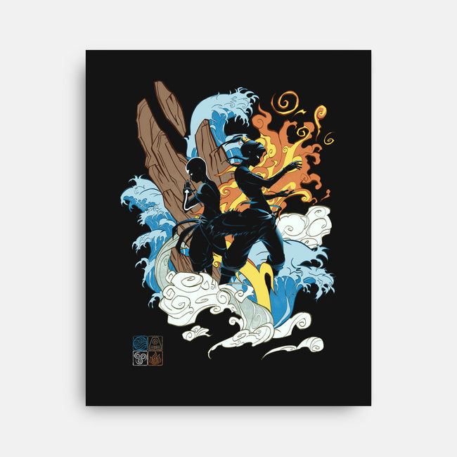 The Two Avatars-none stretched canvas-idriu95