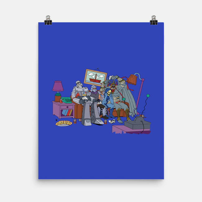 The Villains-none matte poster-luketobias