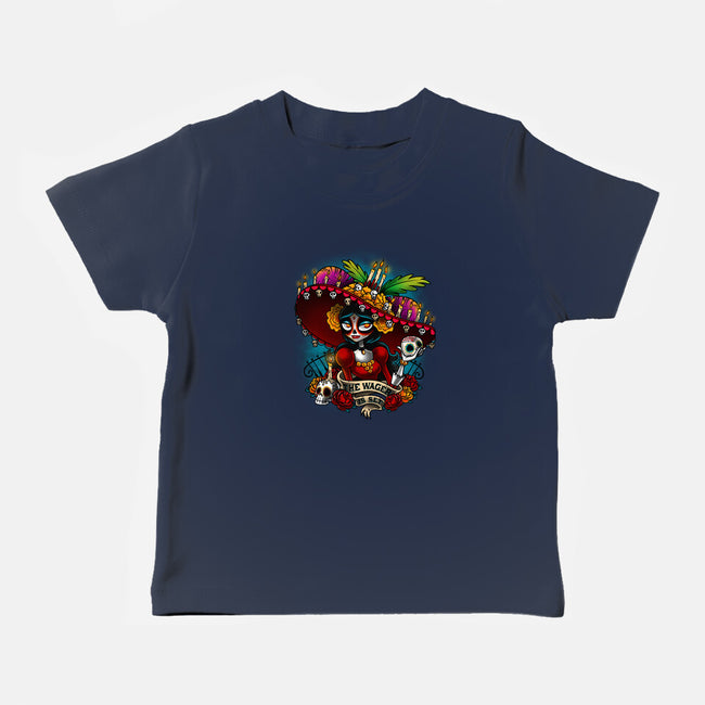 The Wager Is Set-baby basic tee-Bamboota