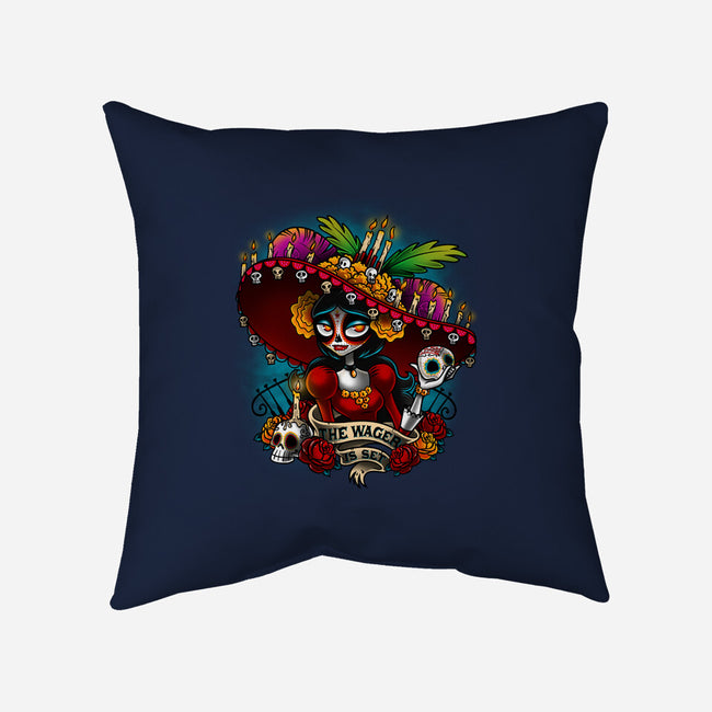 The Wager Is Set-none removable cover throw pillow-Bamboota