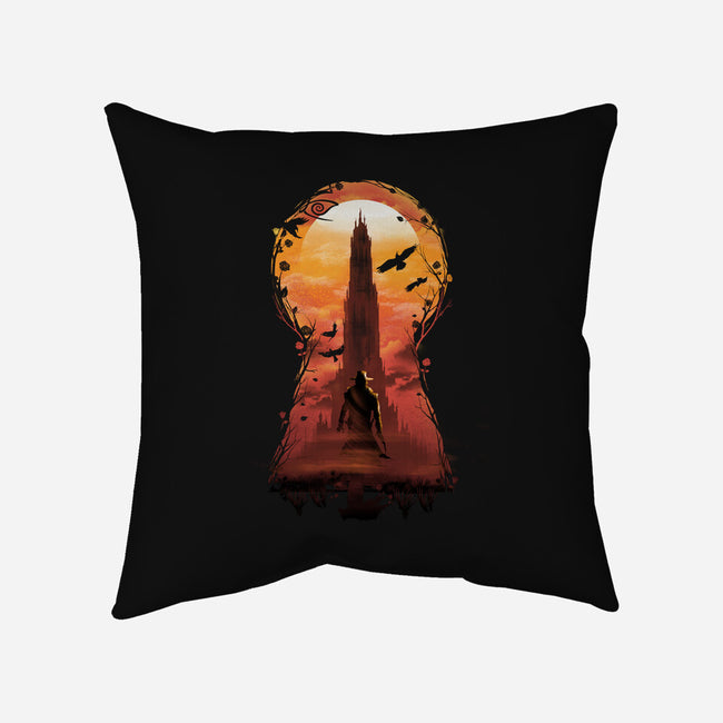 The Wind Through The Keyhole-none removable cover w insert throw pillow-dandingeroz
