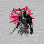The Witcher Sumi-e-none stretched canvas-DrMonekers