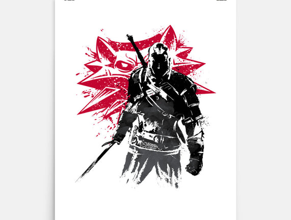 The Witcher Sumi-e