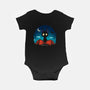 The Witch's Familiar-baby basic onesie-Ruwah