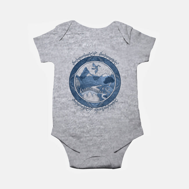There and Back Again-baby basic onesie-Joe Wright