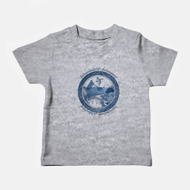 There and Back Again-baby basic tee-Joe Wright