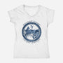 There and Back Again-womens v-neck tee-Joe Wright