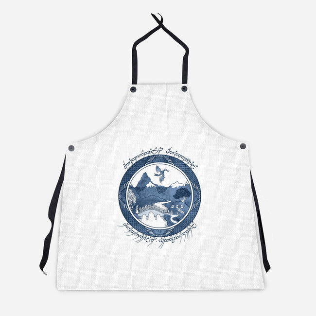 There and Back Again-unisex kitchen apron-Joe Wright