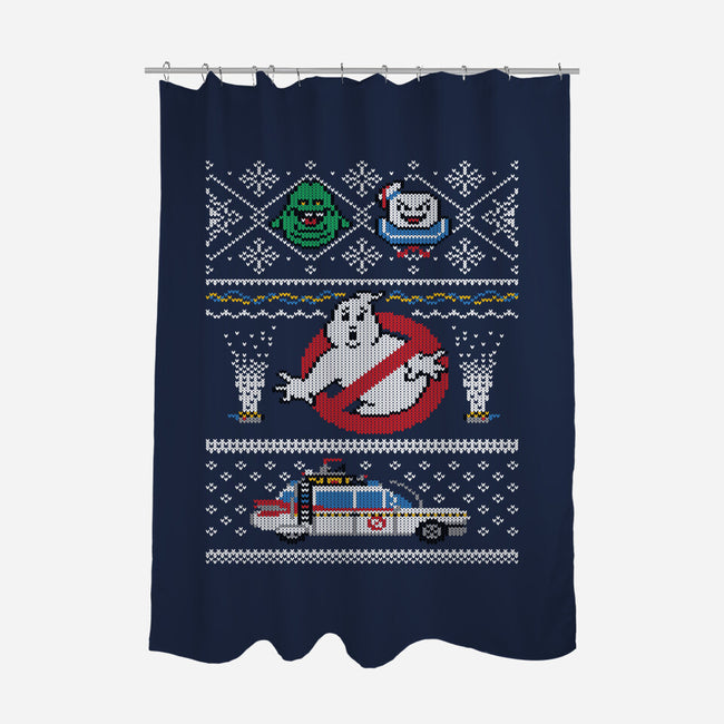 There is no Xmas, only Zuul!-none polyester shower curtain-Mdk7