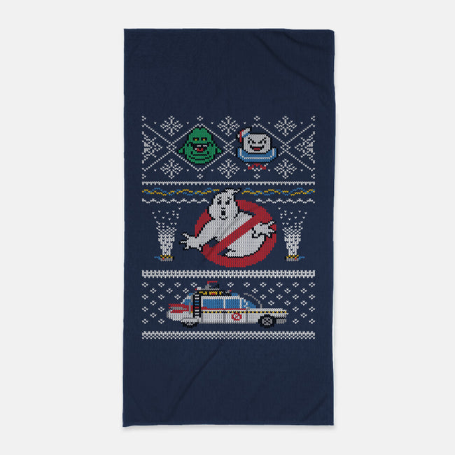 There is no Xmas, only Zuul!-none beach towel-Mdk7