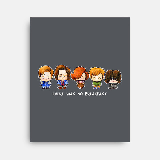 There Was No Breakfast-none stretched canvas-SuperEmoFriends