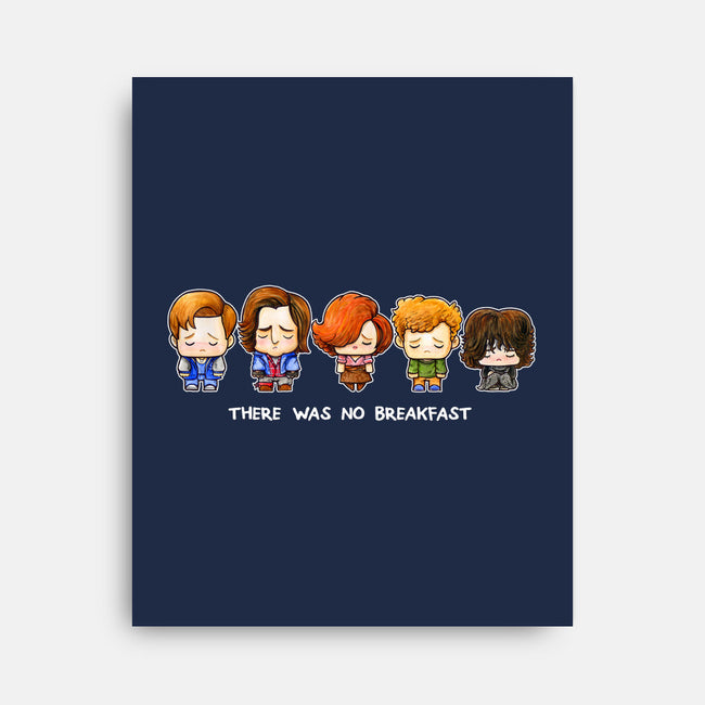 There Was No Breakfast-none stretched canvas-SuperEmoFriends