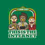 This is The Internet-none non-removable cover w insert throw pillow-LiRoVi