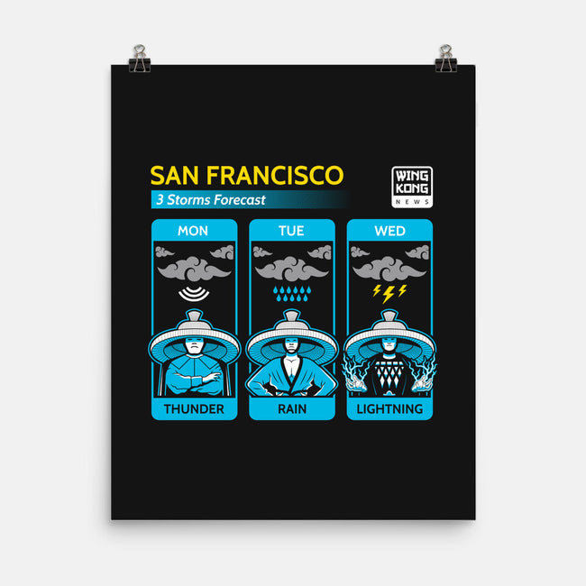 Three Storms-none matte poster-stationjack