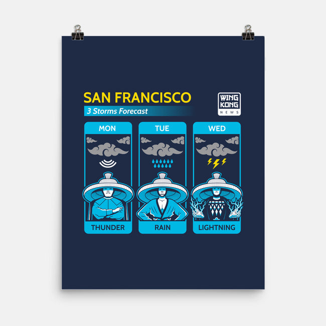 Three Storms-none matte poster-stationjack