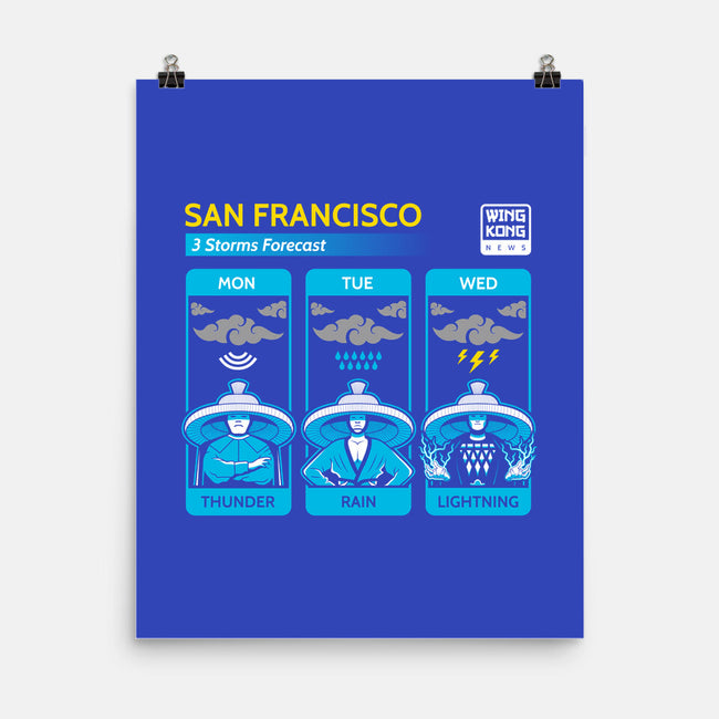 Three Storms-none matte poster-stationjack