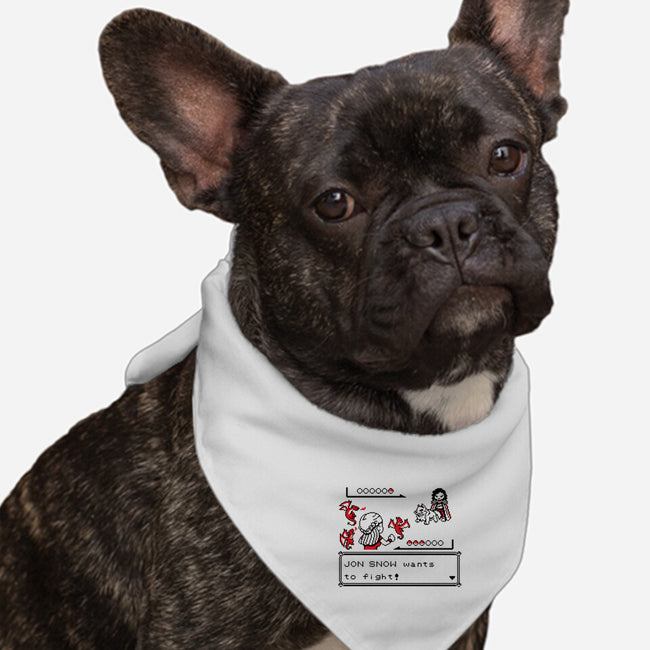 Throne Battle-dog bandana pet collar-Italiux