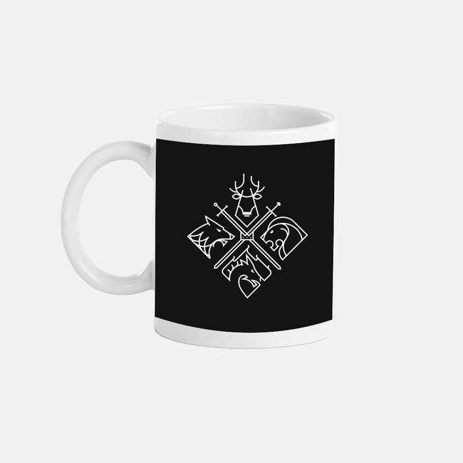 Throne Houses-none glossy mug-spike00