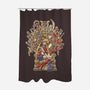 Throne of Magic-none polyester shower curtain-GillesBone