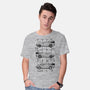 Time Machine Schematics-mens basic tee-elloco