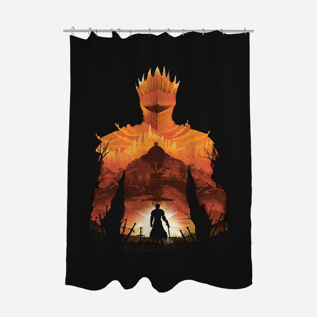 Time to Praise the Sun-none polyester shower curtain-dandingeroz