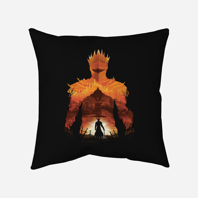 Time to Praise the Sun-none removable cover w insert throw pillow-dandingeroz