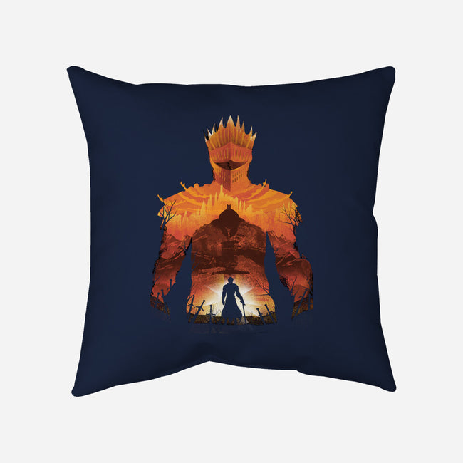 Time to Praise the Sun-none removable cover w insert throw pillow-dandingeroz