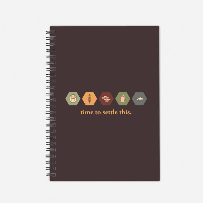 Time To Settle This-none dot grid notebook-zacrizy