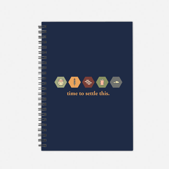 Time To Settle This-none dot grid notebook-zacrizy