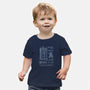 Time Travel Schematic-baby basic tee-ducfrench