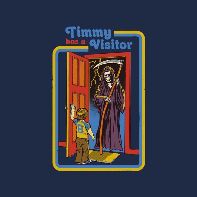 Timmy Has A Visitor-none zippered laptop sleeve-Steven Rhodes