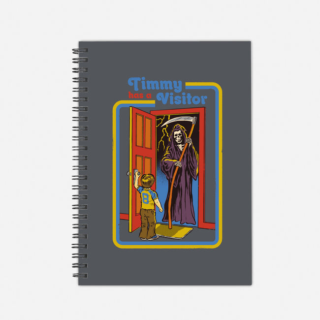 Timmy Has A Visitor-none dot grid notebook-Steven Rhodes