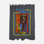 Timmy Has A Visitor-none polyester shower curtain-Steven Rhodes