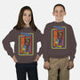 Timmy Has A Visitor-youth crew neck sweatshirt-Steven Rhodes