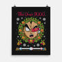 Tis Over 9000-none matte poster-CoD Designs