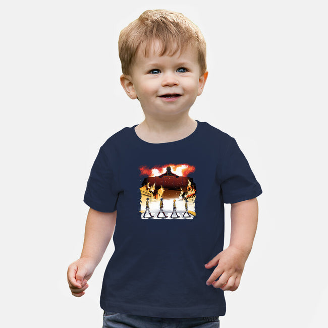 Titan's Road-baby basic tee-Coinbox Tees